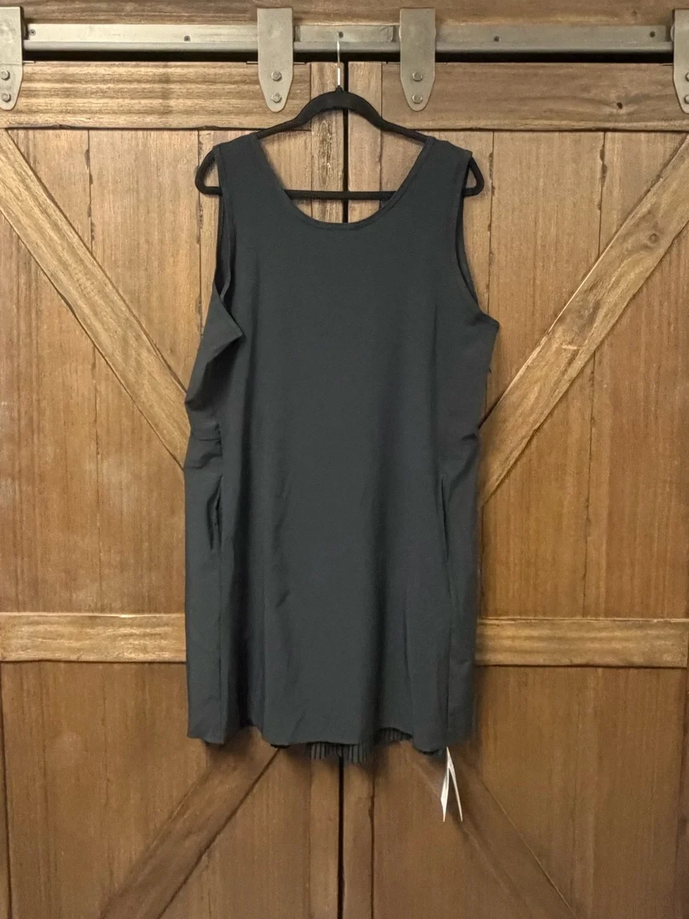 Nike Dri-FIT Athletic Ace Mini Golf Lightweight Flowy Dress Black Size XL NWT